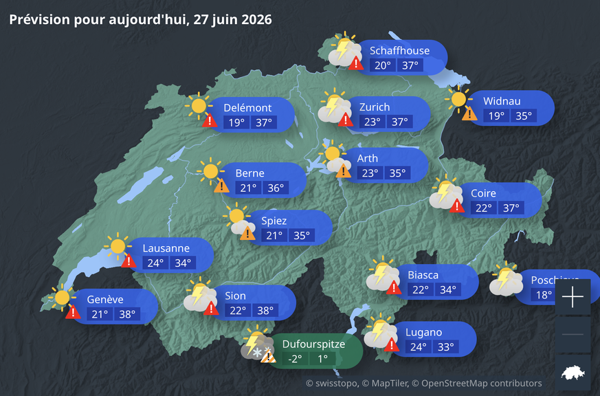 Canicule: C'est encore l'enfer samedi, mais c'est bientôt fini