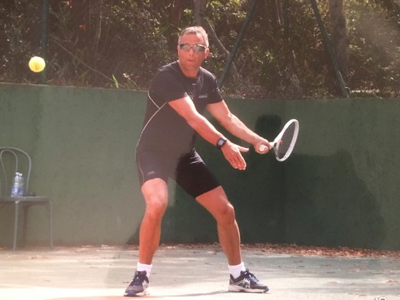 Didier Kalbfuss était un tennisman endurant.