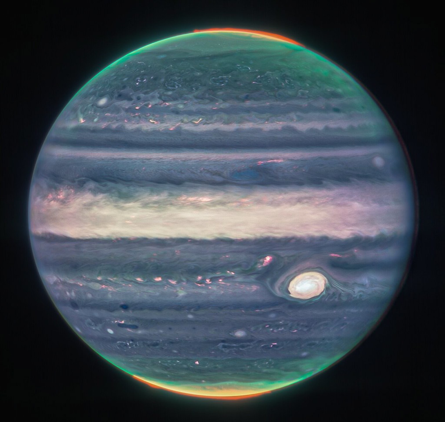 Jupiter est «incroyable» sur les images du télescope James Webb