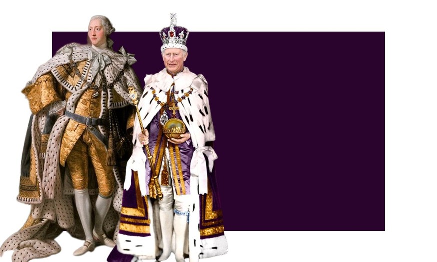 Charles III ne portera que des trucs lourds et vieux lors de son sacre