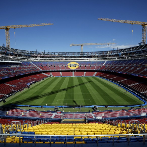Le Camp Nou n&#039;est toujours pas pr黎
