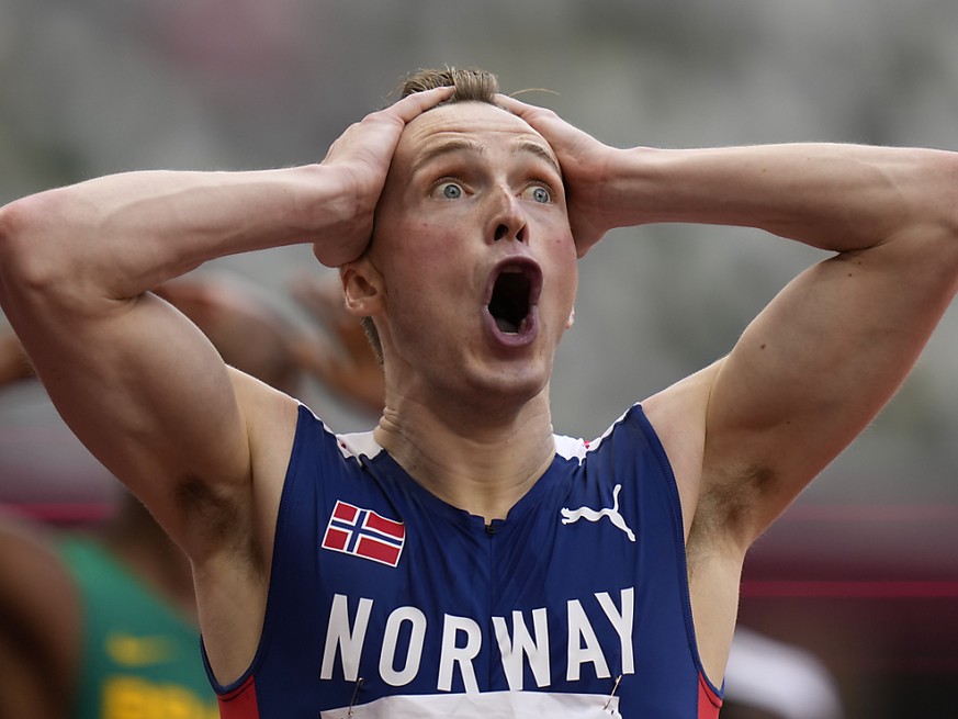 Le Norvégien Karsten Warholm, tout frais champion olympique, a explosé le record du monde du 400m haies aux JO de Tokyo. 