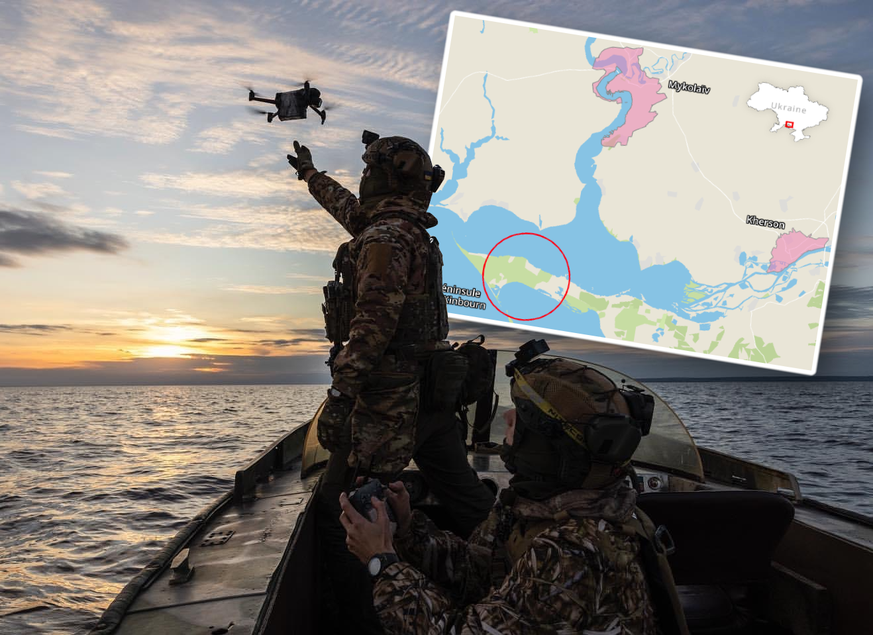 Pourquoi Ukrainiens et Russes s'entretuent pour cette bande de sable