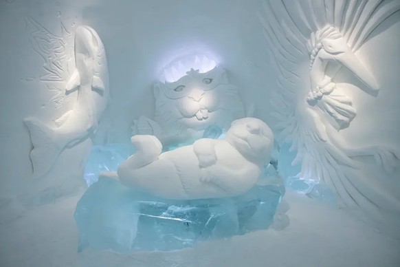 Ice Hotel en Laponie suédoise.