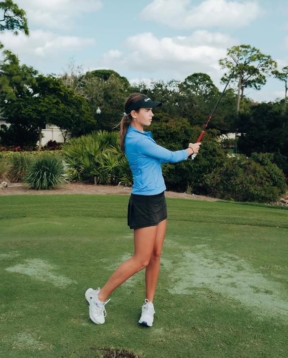 Kai Trump est une étoile montante du golf aux Etats-Unis mais elle ne doit pas se laisser perturber par sa récente célébrité.