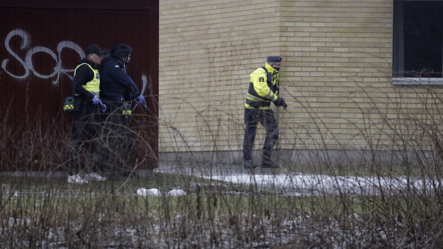 Fusillade dans une école en Suède.