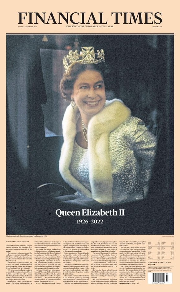 Die Queen ist tot. Die Presseschau.