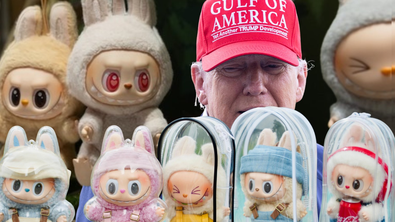 Ces peluches Labubu prouvent l&#039;absurdité de la politique de Trump