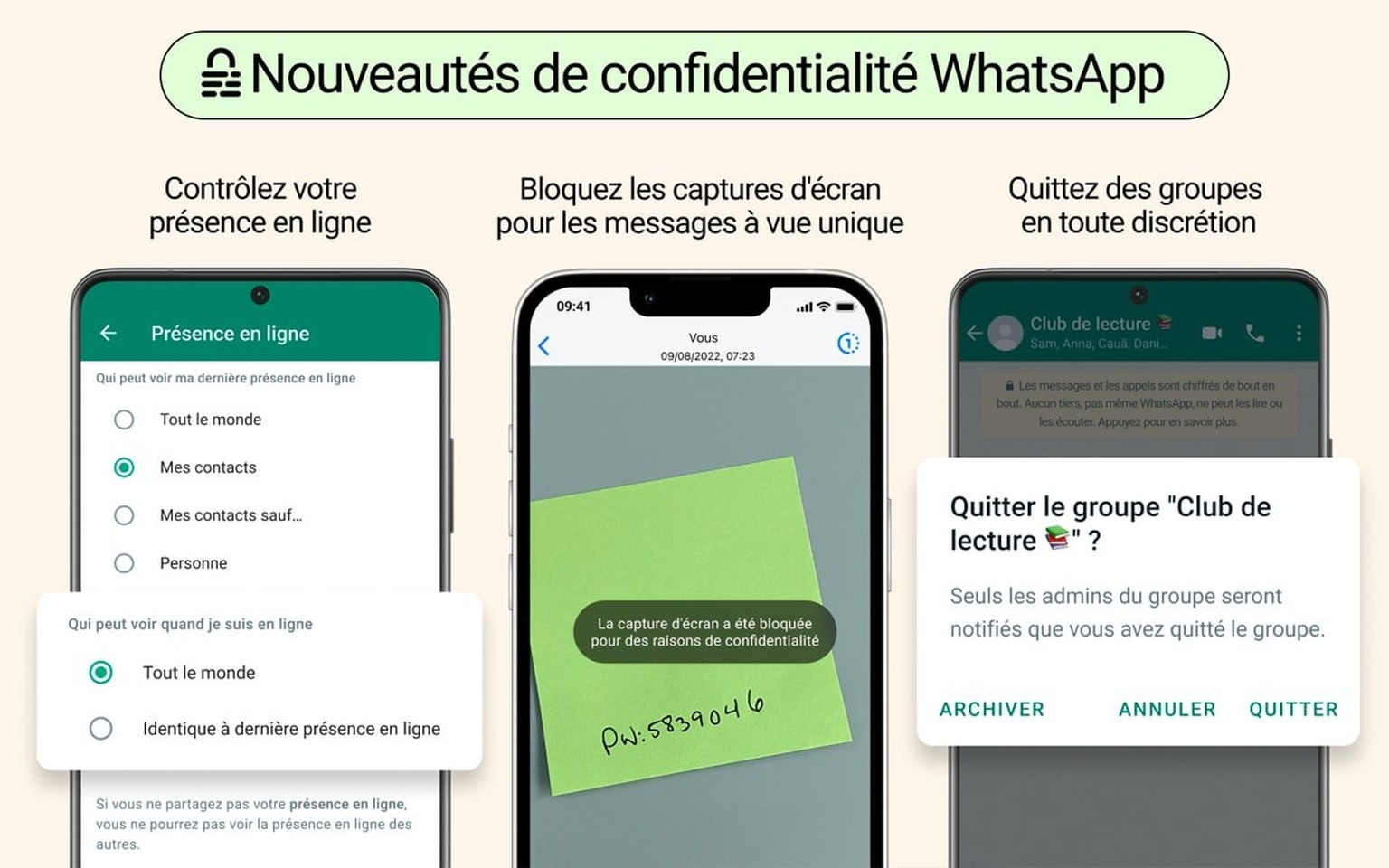 Mise à jour WhatsApp 2022: ces nouveautés vont vous faire plaisir (ou pas)
