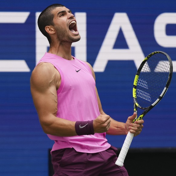 Carlos Alcaraz est en quarts de finale à New York