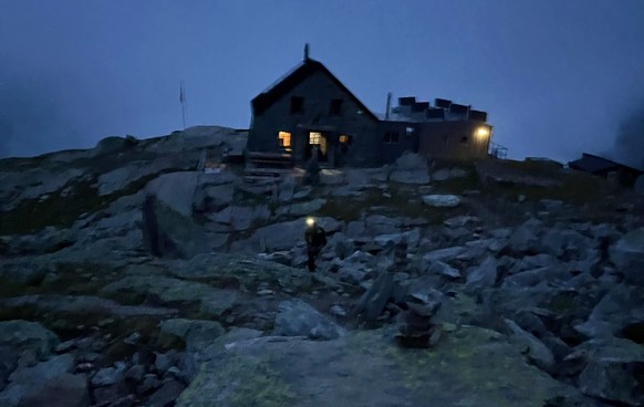 Bordierhütte Gross Bigerhorn höchster Wandergipfel Europas