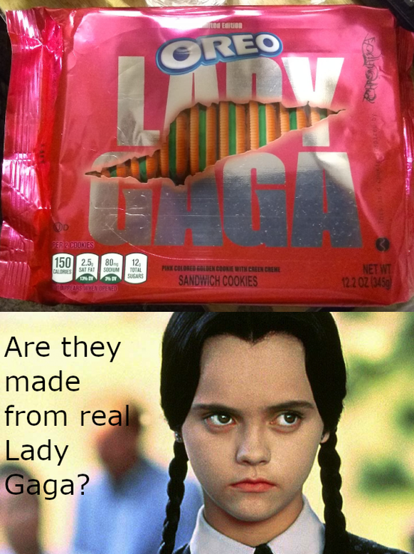 lady gaga oreo