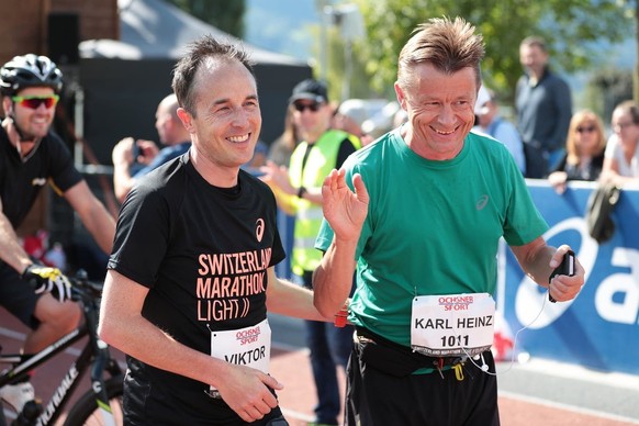 Pour Viktor Röthlin, qui accompagne des amateurs, la volonté est la base de la réussite en marathon.
