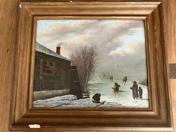 Les peintures hivernales représentant des patineurs ont connu un grand succès dans l'art hollandais, en particulier au 17e siècle. Les plans d'eau gelés sont devenus des lieux de rencontre p ...