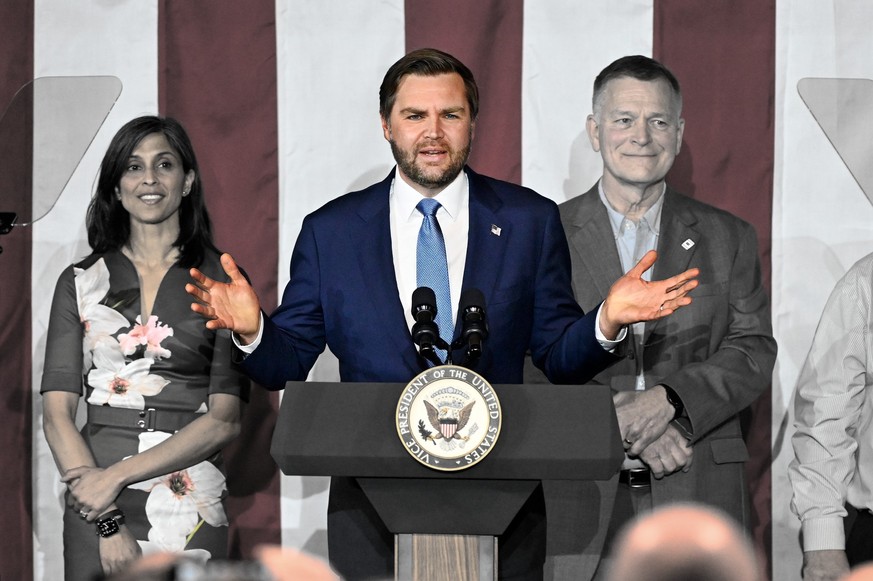 Le vice-président américain JD Vance.