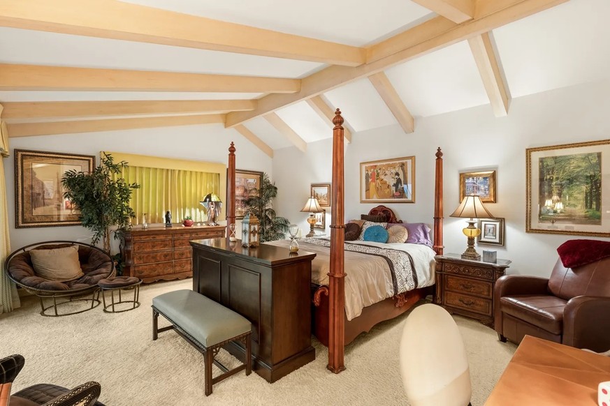 L'une des chambres à coucher.