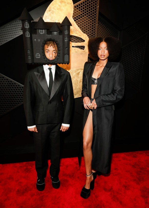 LOS ANGELES - FEBRUARY 2: Jaden Smith and Willow Smith at The 67th Annual Grammy Awards, airing live from Crypto.com Arena in Los Angeles, California, Sunday, Feb. 2 (8:00-11:30 PM, live ET/5:00-8:30  ...