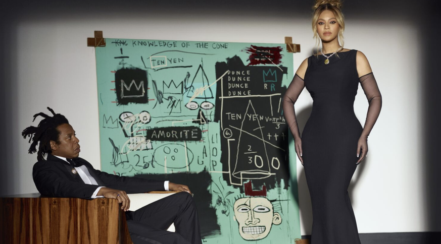 Beyoncé Jay-Z Jean-Michel Basquiat diamant Tiffany&#039;s