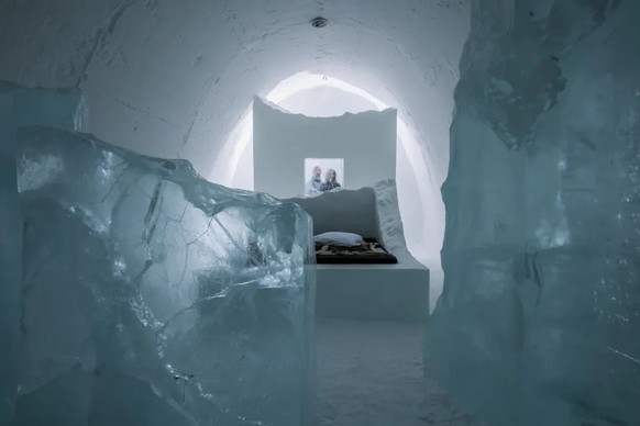 Ice Hotel en Laponie suédoise.