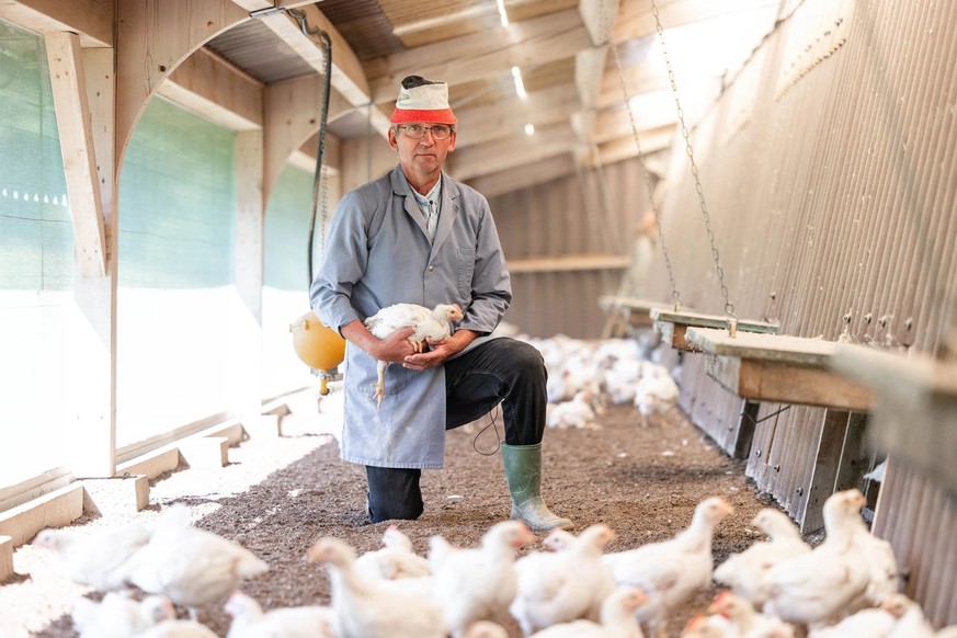 L'agriculteur Walter Stucki.