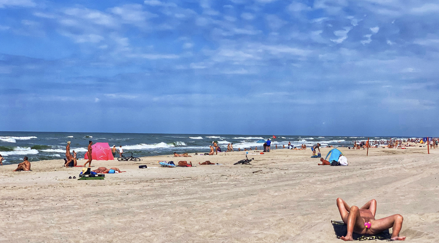 Nida Nude Beach, Lituanie