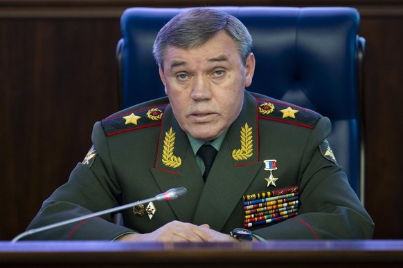 Valeri Guerassimov est le responsable des opérations en Ukraine depuis le 11 janvier.