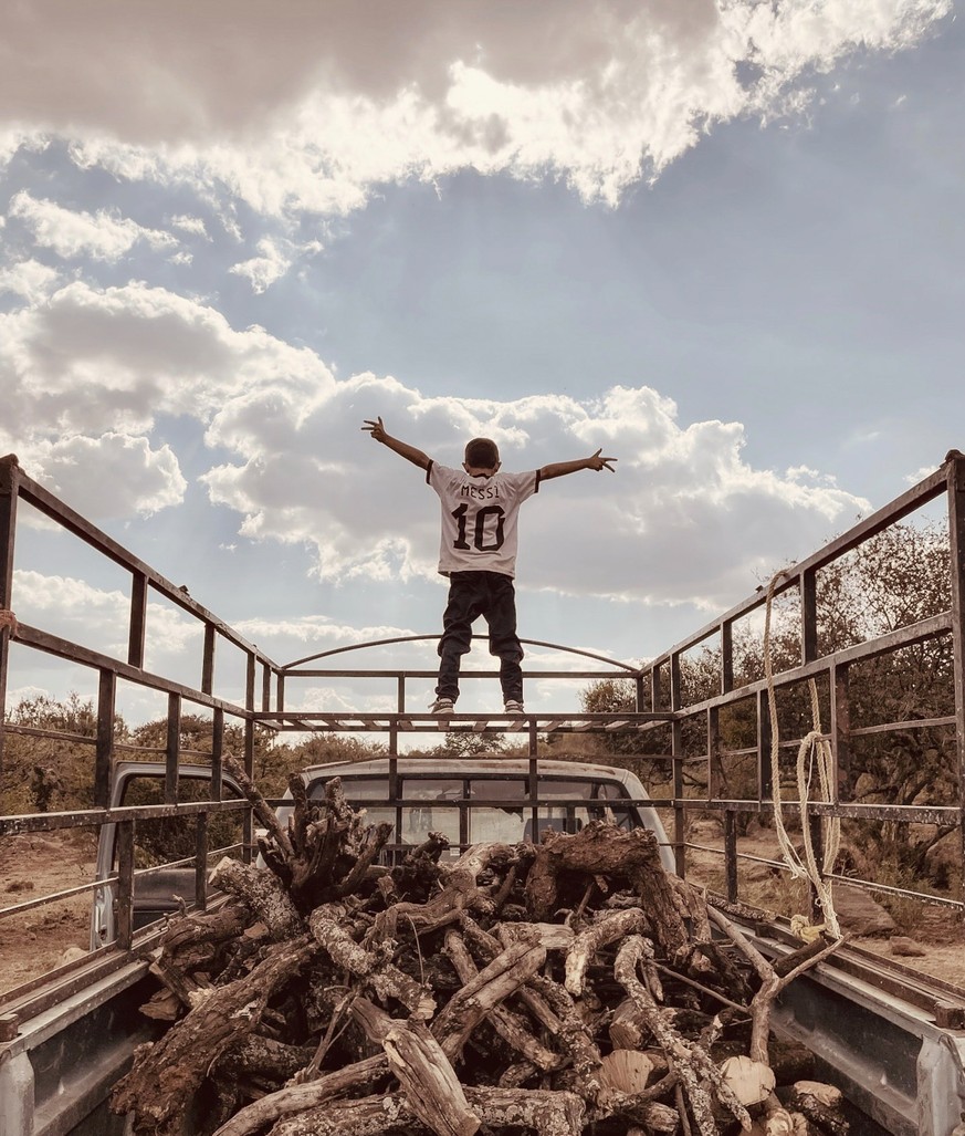 "Heroe" (2023) d'Ivan Silva, pris avec l'iPhone 12 Pro.