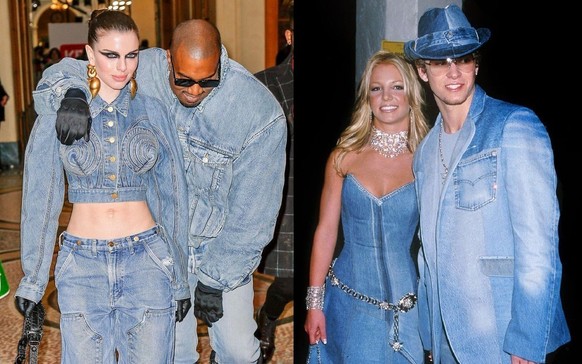 Oui au total look jeans, mais pas comme ça.