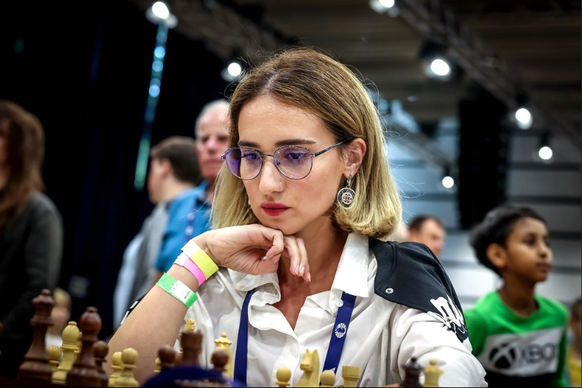 Keti Tsatsalashvili, joueuse d&#039;échec pro.