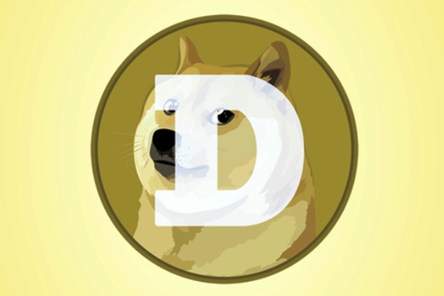 This mobile phone app screen shot shows the logo for Dogecoin, in New York, Tuesday, April 20, 2021. Dogecoin, the digital currency advertised as the one &quot;favored by Shiba Inus worldwide,&quot; i ...