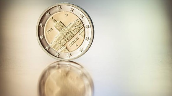 La pièce de deux euros &quot;Berlin&quot; de 2018.