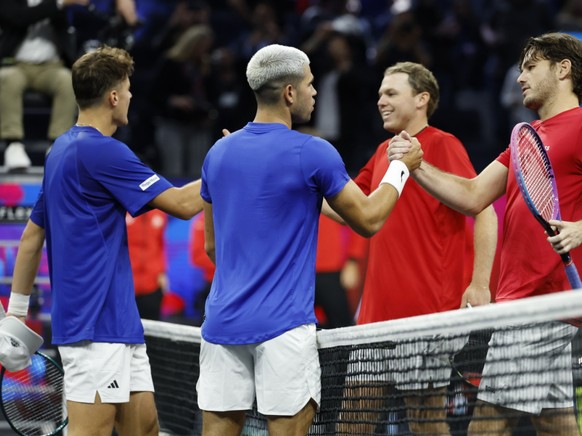 Jakub Mensik et Carlos Alcaraz ont battu les Américains en double