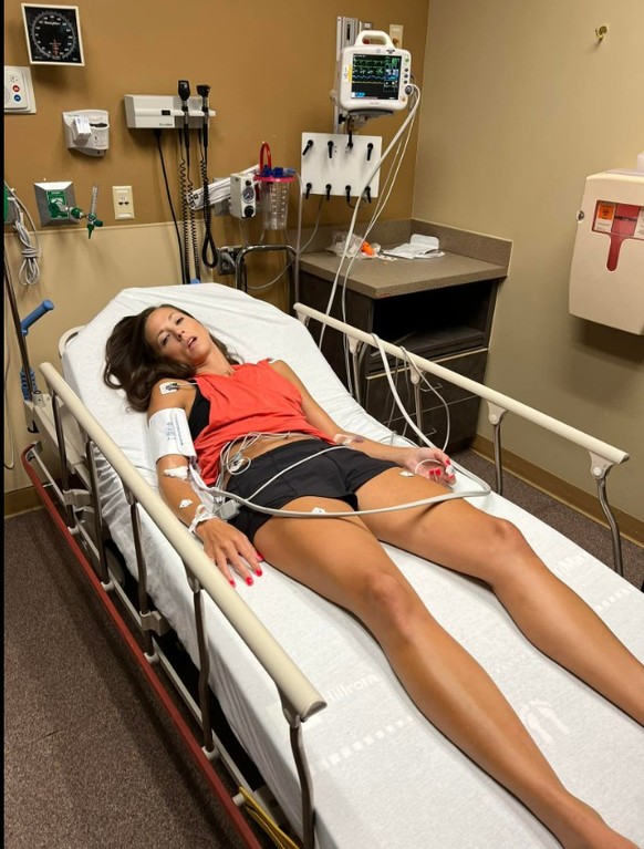 Renee Parsons a terminé à l'hôpital.