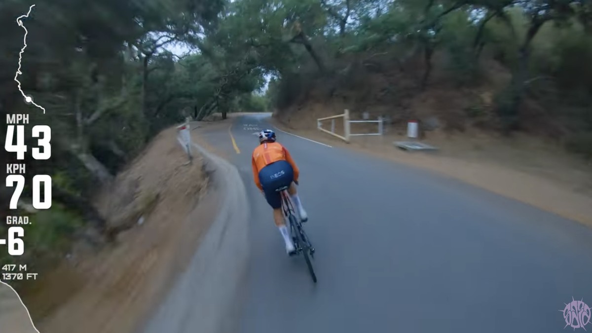 La descente vertigineuse de Pidcock