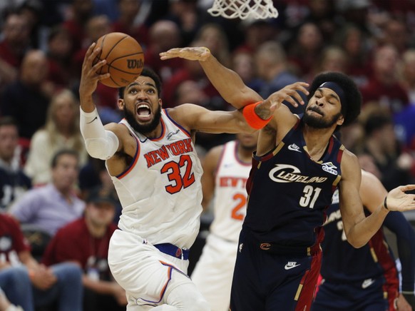Karl-Anthony Towns (32) et les Knicks joueront la finale des play-off de NBA