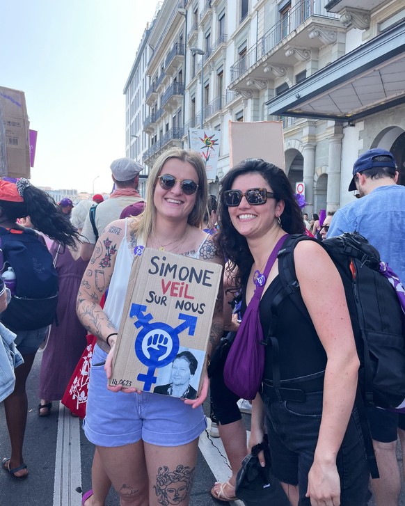Grève féministe du 14 juin 2025 à Genève.