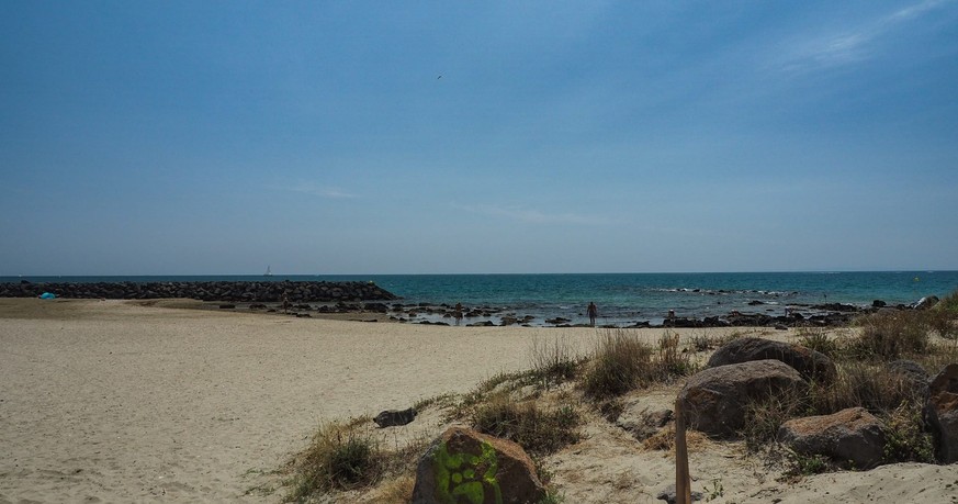Plage de Rochelongue, Cap D&#039;Agde, France