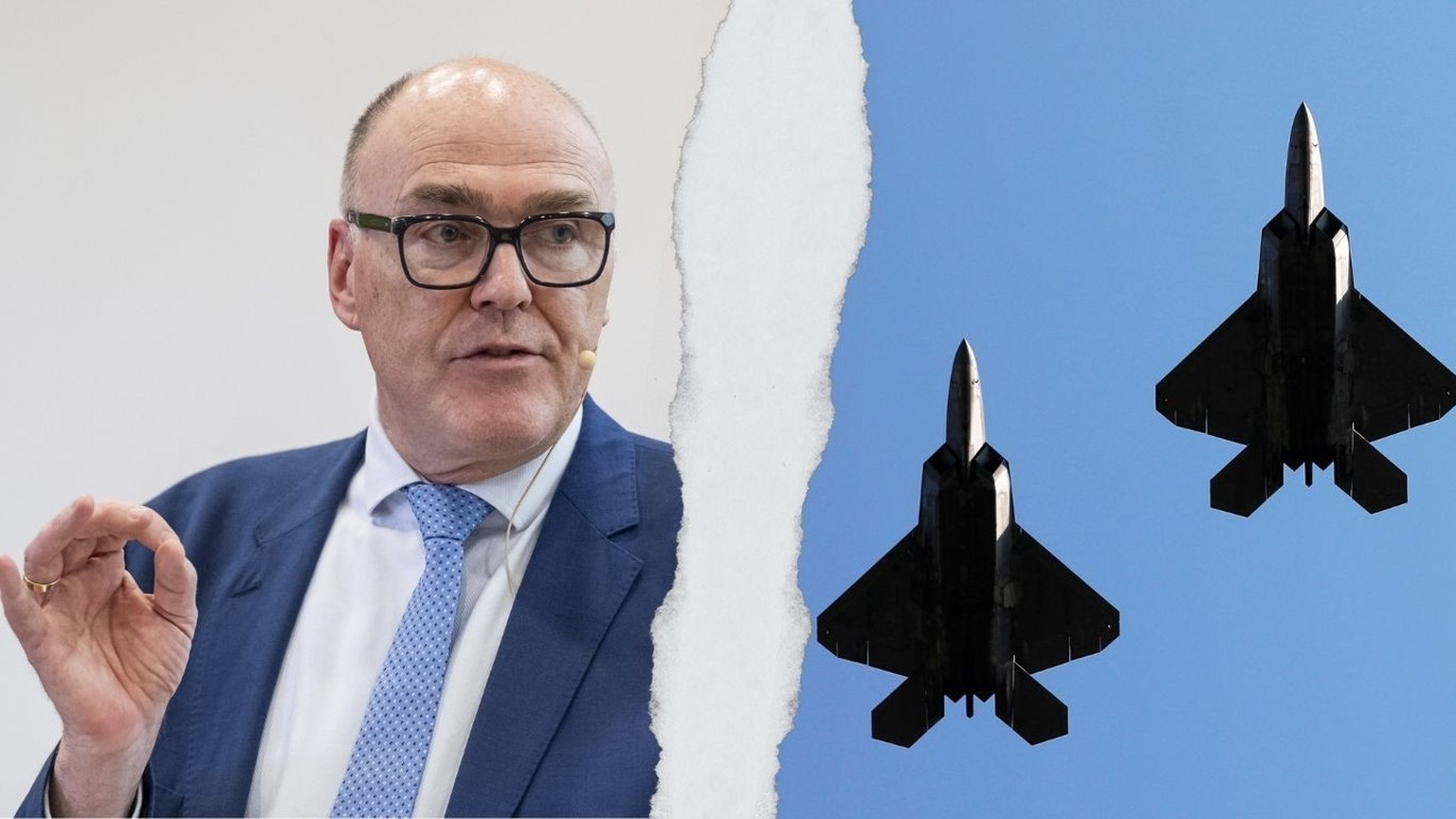 Martin Pfister, F-35, Conseil fédéral.