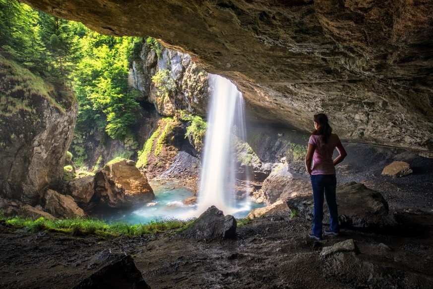 Berglistüber höchster Wasserfall im Kanton Glarus Rauszeit