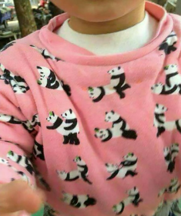 Faildienstag: Sex Panda Pulli für Kinder
