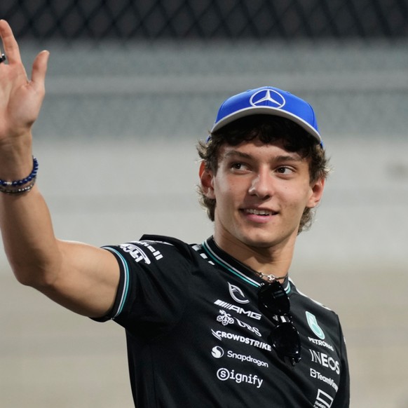 Le jeune pilote italien Kimi Antonelli fait l&#039;objet de menaces en ligne depuis dimanche, ce qui a poussé Red Bull à réagir. (Archives)