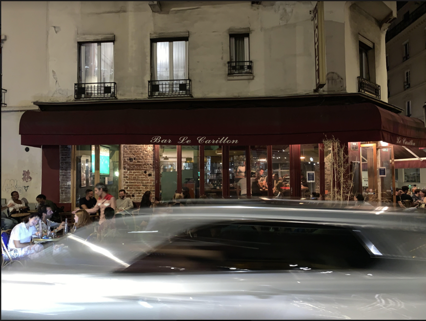 Le Carillon aujourd'hui. Mitraillé le 13 novembre 2015. Paris, 4 septembre 2021.