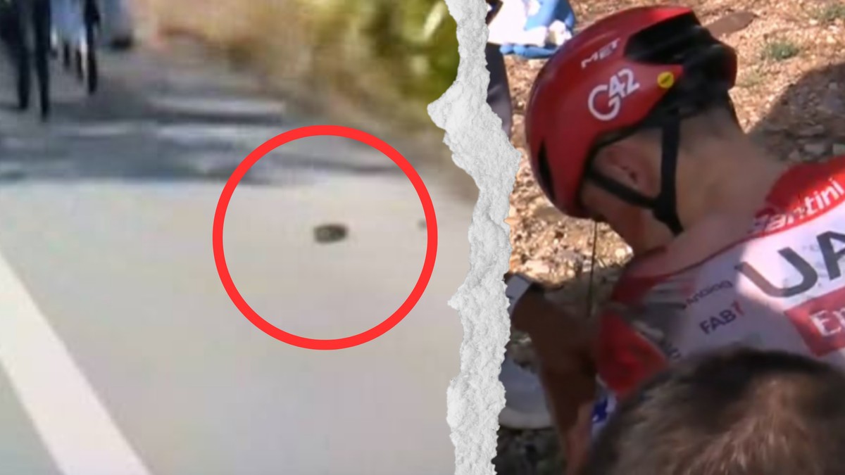 On connaît la raison exacte de la terrible chute de Pogacar