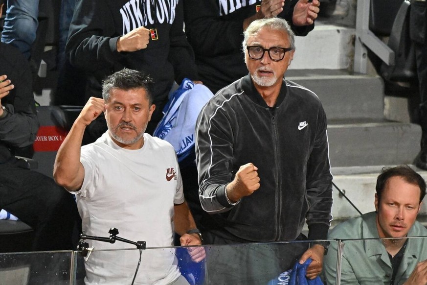 Ulises Badio (à gauche) et Marco Panichi (droite) ont été congédiés par Sinner avec effet immédiat, juste avant Wimbledon.