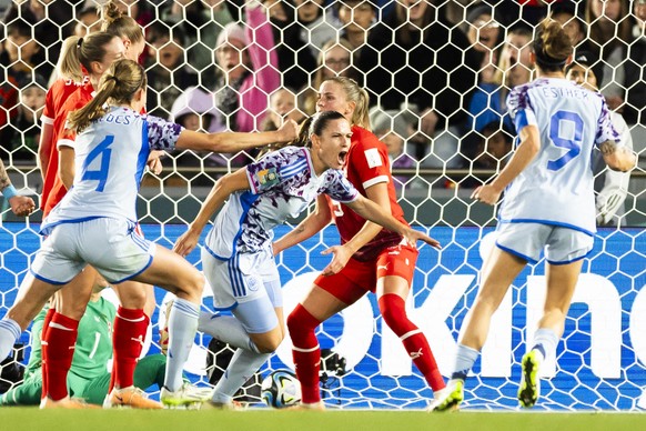 Laia Codina a marqué 2 buts, dont un pour l'Espagne.