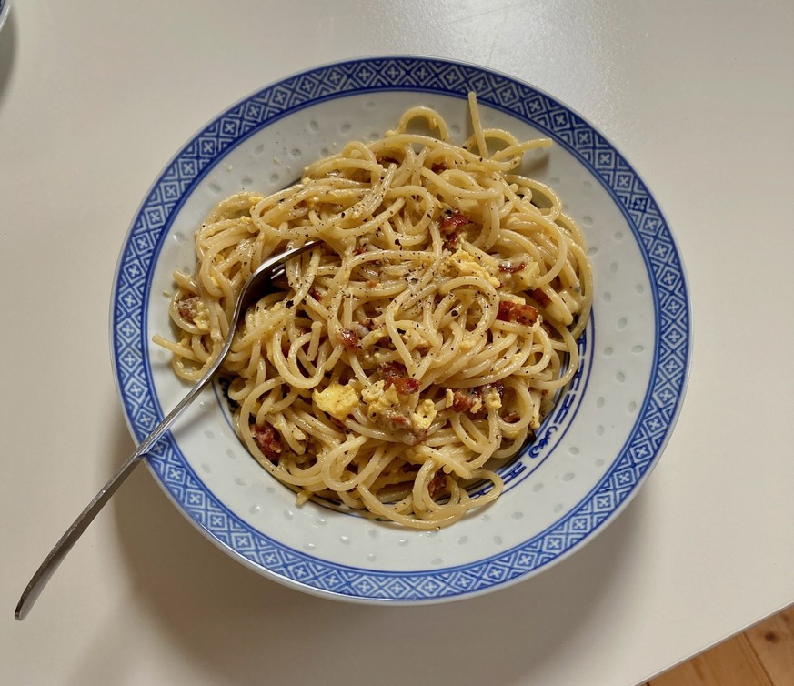 Carbonara 1954 historisch essen food kochen baroni.