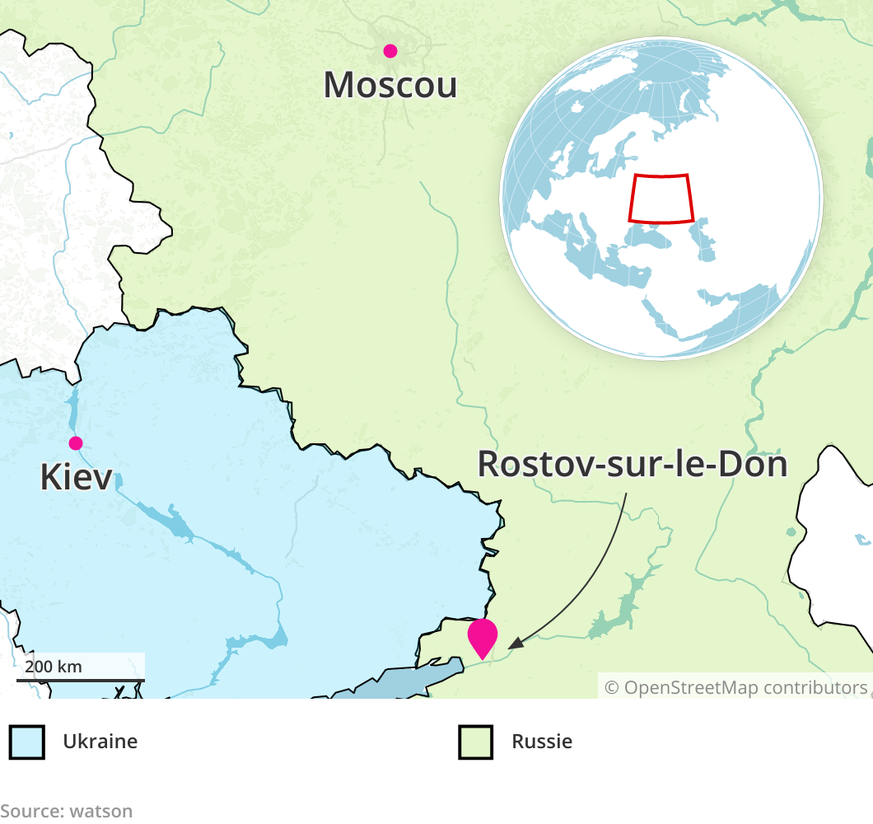 Rostov-sur-le-Don, Russie.