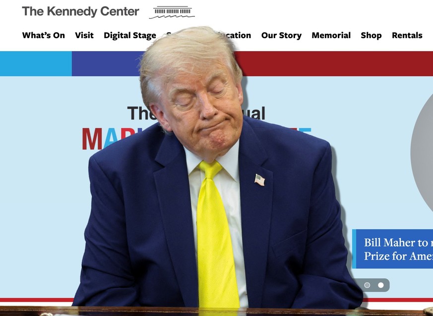 Sous la pression de la justice, le Kennedy Center a supprimé toute référence à Donald Trump de son site internet.