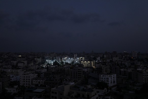 L&#039;hôpital Al-Shifa de la ville de Gaza dispose encore de l&#039;électricité.