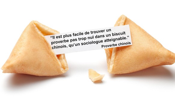 Biscuit chinois, Enquête, bonne année